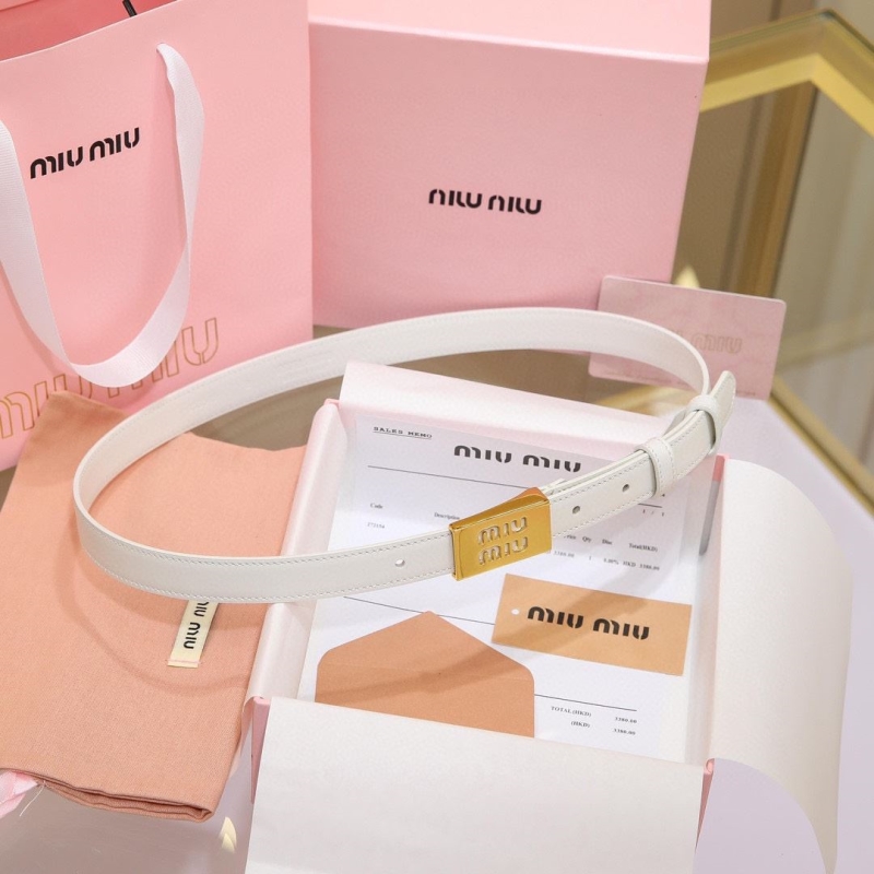 Miu Miu Belts